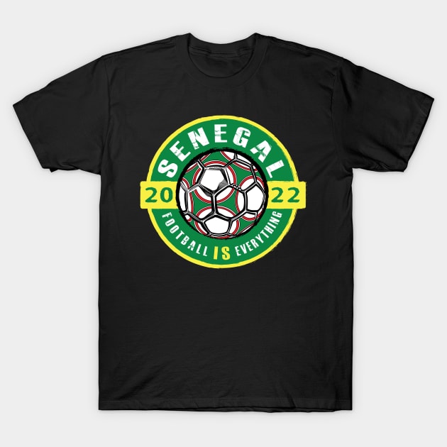 Football Is Everything - Senegal 2022 Vintage T-Shirt by FOOTBALL IS EVERYTHING